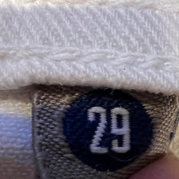 Citizens of Humanity Cropped Jeans Women's Size 29 White Dani Cuffed Bottoms - Picture 3 of 8